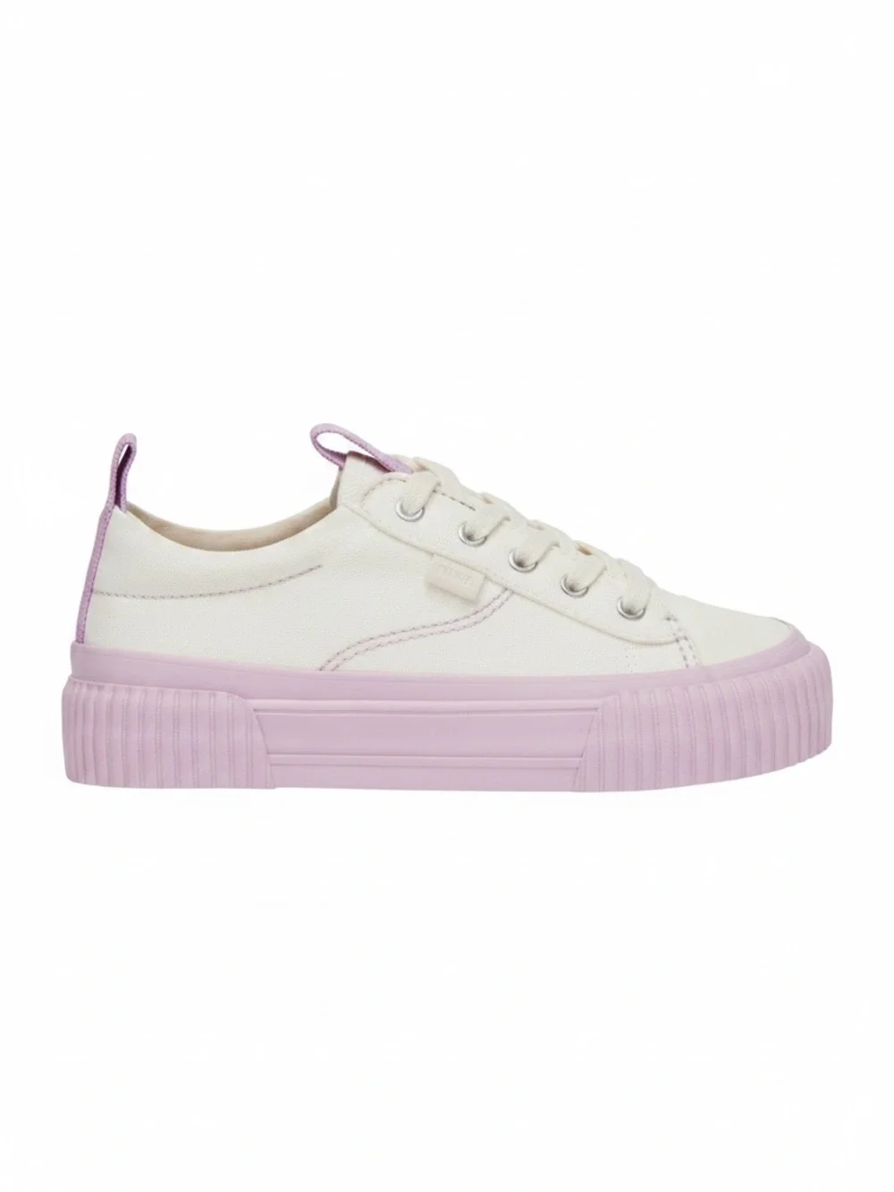 Zara Girls UV Color Changing Sneakers Lilac Cream Size 11.5 EU29